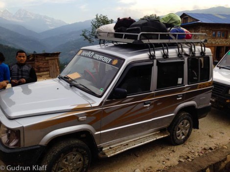 12 people in this car - a tight fit