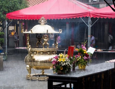 One of the many downpours. 