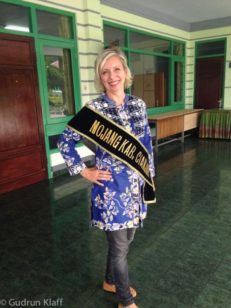 Bei der "Mr und Miss Cianjur Tourismus Wahl"